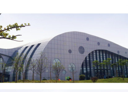 安阳会议中心外景网架工程